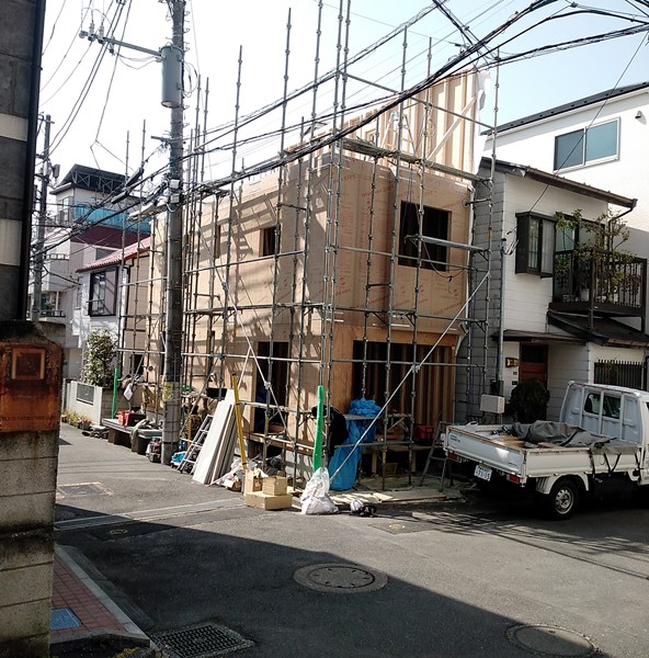 3階西面建て起こし終了 